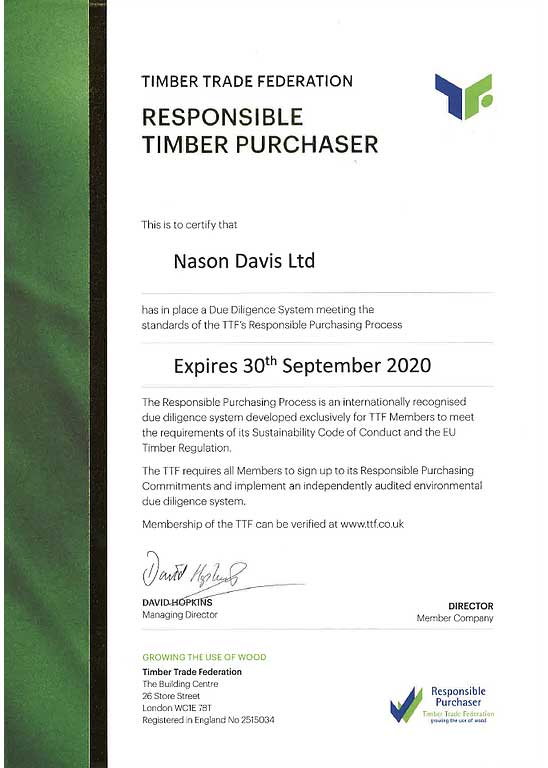 Responsible Timber Purchaser